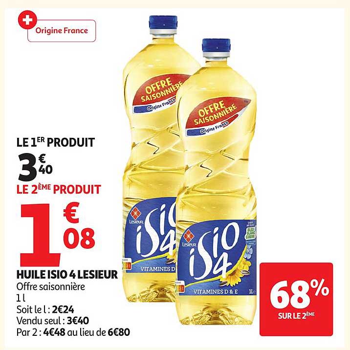 HUILE ISIO 4 LESIEUR