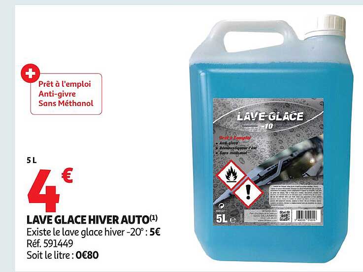 LAVE GLACE HIVER AUTO