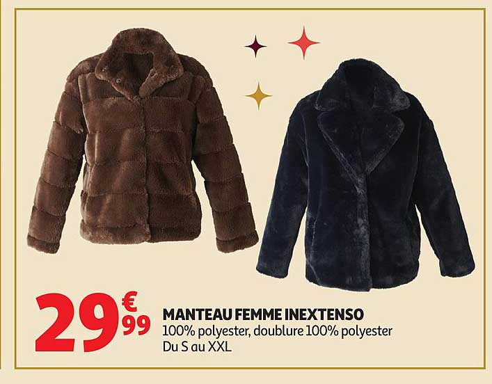 MANTEAU FEMME INEXTENSO