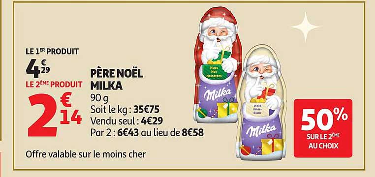 PÈRE NOËL MILKA
