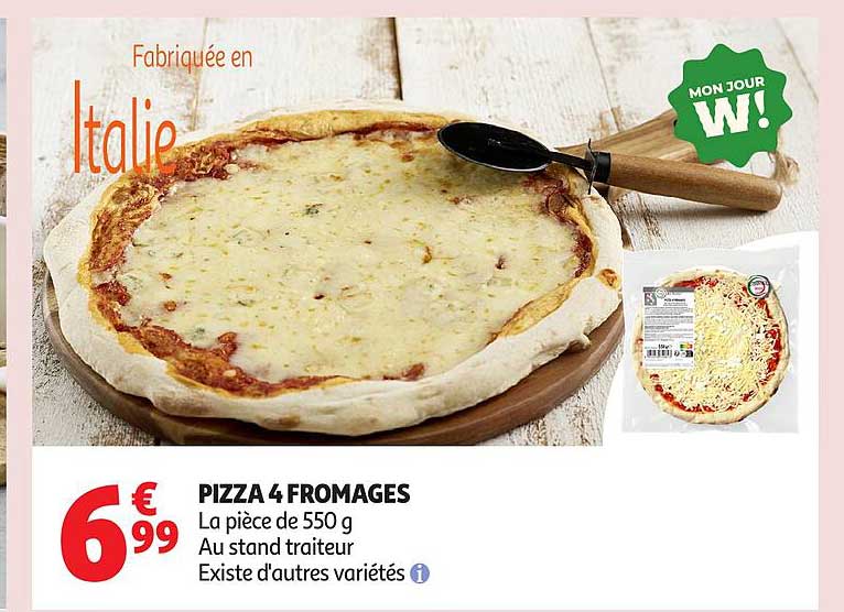 PIZZA 4 FROMAGES