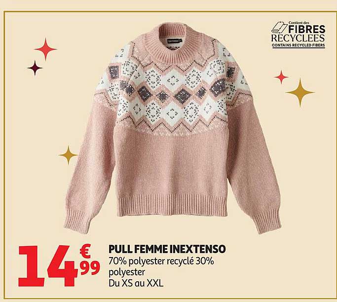PULL FEMME INEXTENSO
