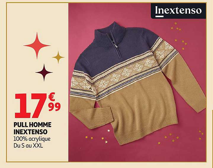 PULL HOMME INEXTENSO