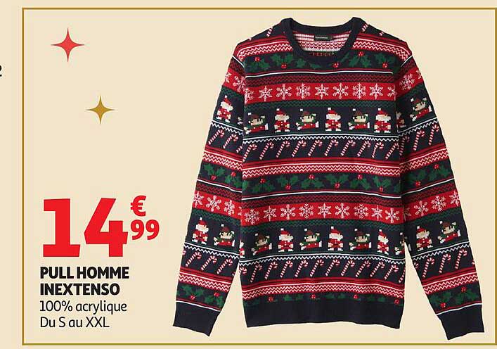 PULL HOMME INEXTENSO