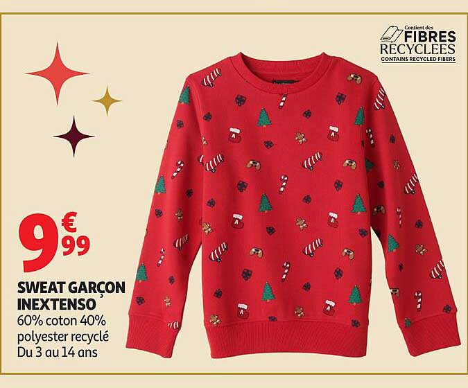 SWEAT GARÇON INEXTENSO