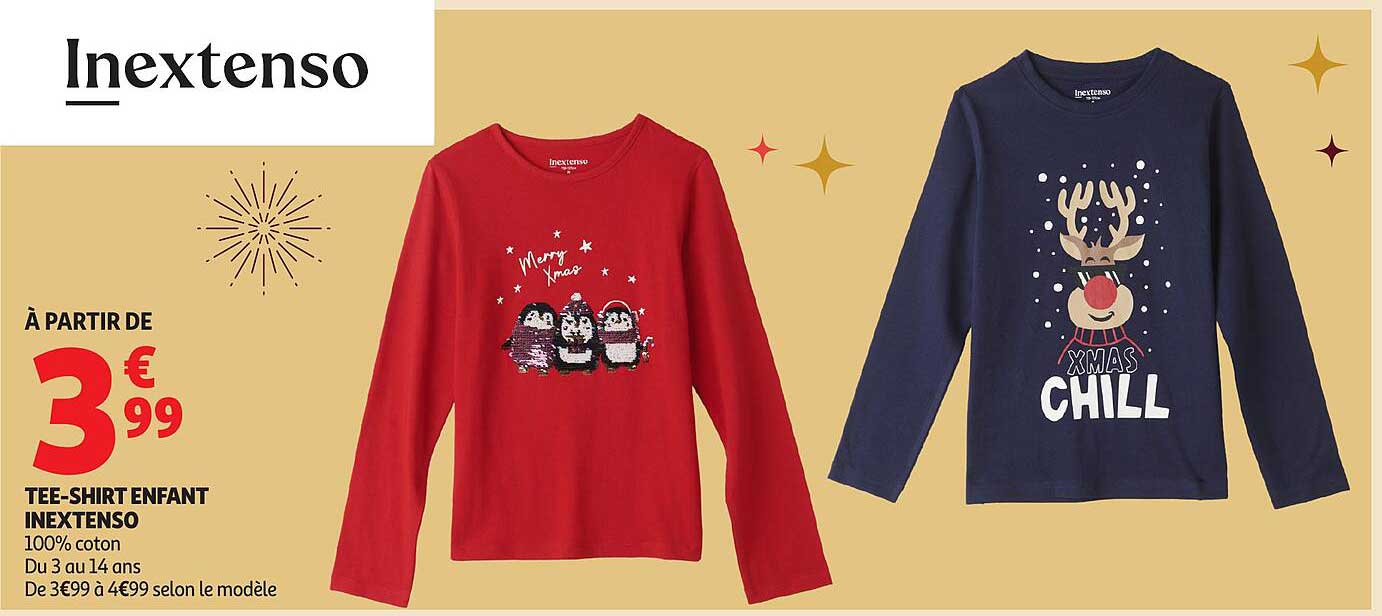 TEE-SHIRT ENFANT INEXTENSO