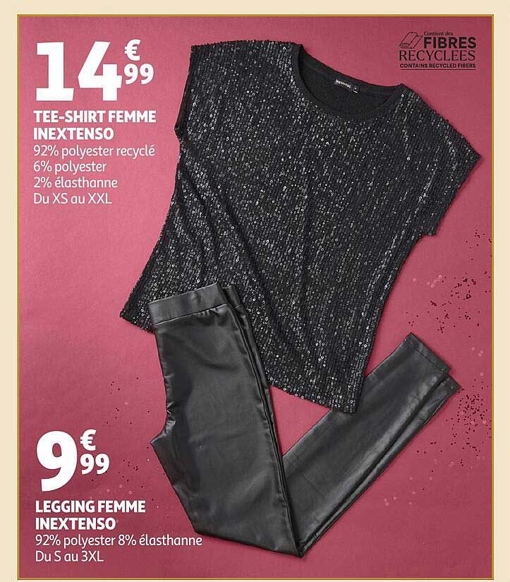 TEE-SHIRT FEMME INEXTENSO