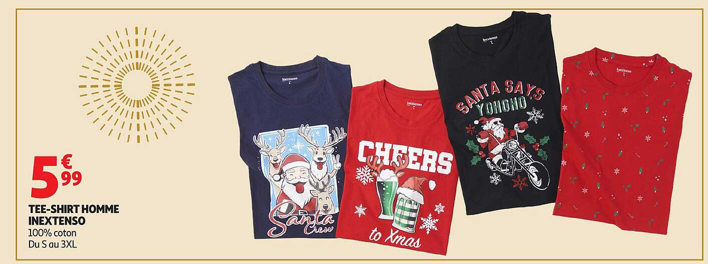 TEE-SHIRT HOMME INEXTENSO