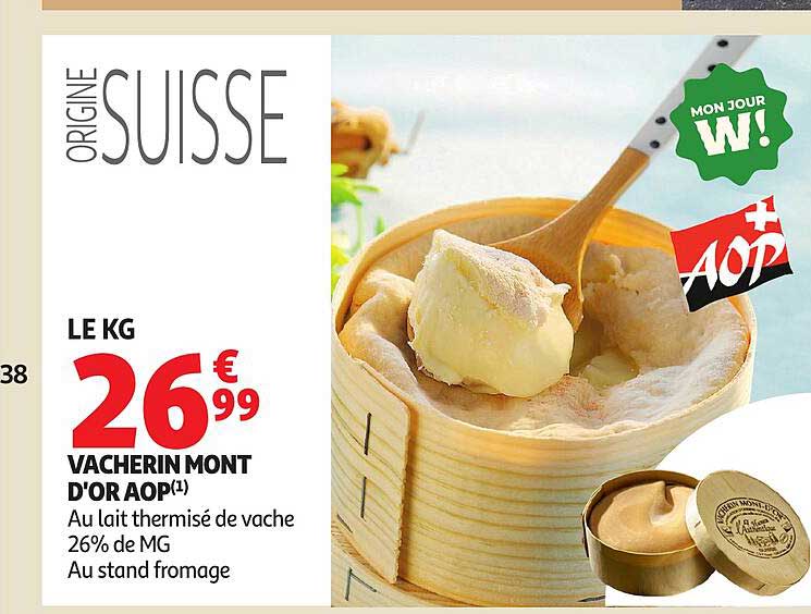 VACHERIN MONT D'OR AOP