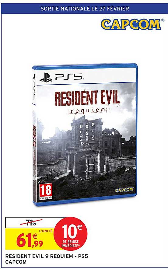 RESIDENT EVIL 9 REQUIEM - PS5 CAPCOM