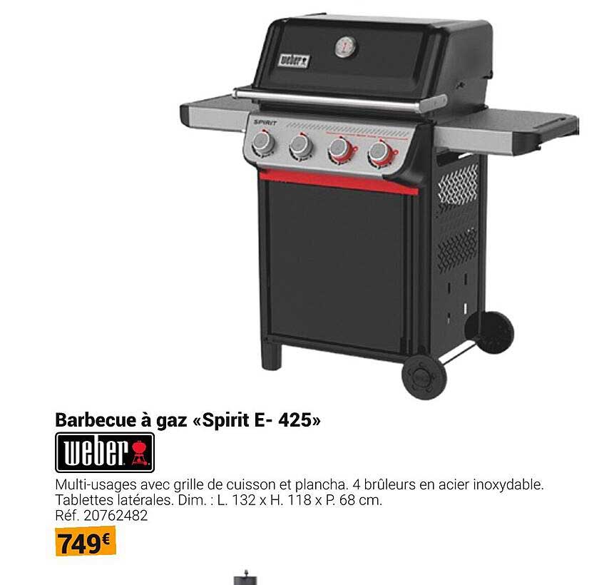 Barbecue à gaz «Spirit E- 425»