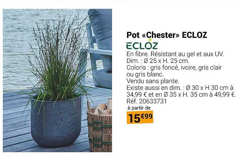Pot «Chester» ECLOZ