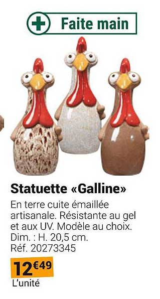 Statuette «Galline»