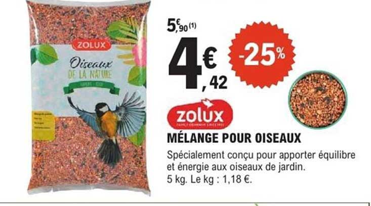 MÉLANGE POUR OISEAUX