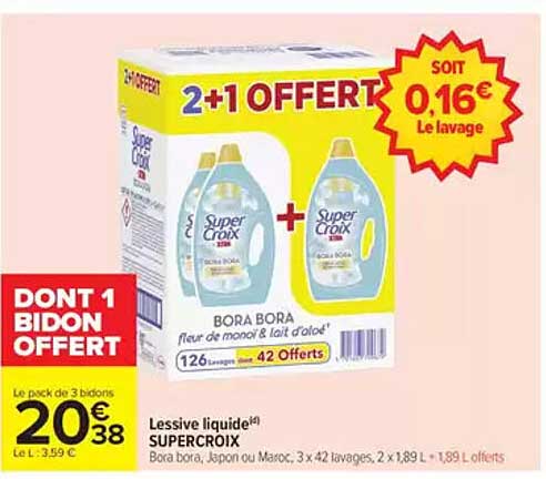 2 + 1 OFFERT