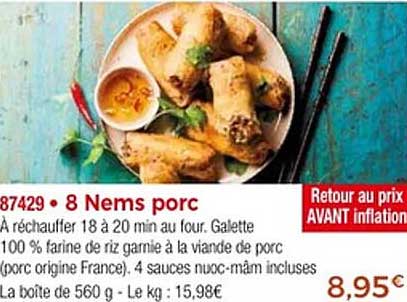 8 Nems porc