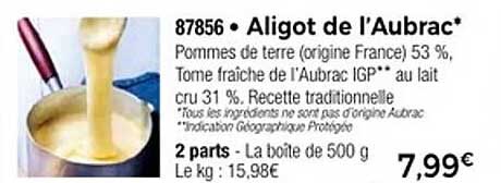 Aligot de l'Aubrac