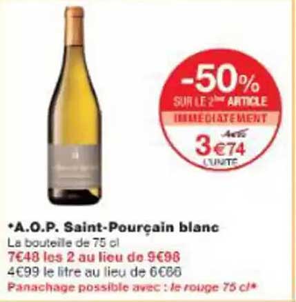 A.O.P. Saint-Pourcain blanc