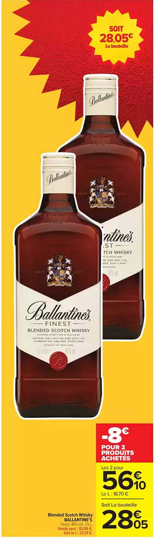 Ballantine's Finest Scotch Whisky