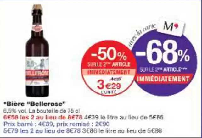 Bière "Bellerose"