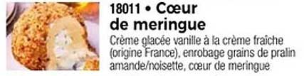 Cœur de meringue
