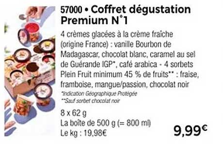 Coffret dégustation Premium N°1