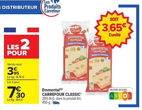 Emmental Carrefour Classic