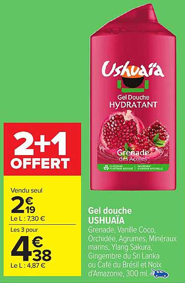 Gel douche USHUAÏA