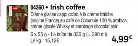 Irish coffee