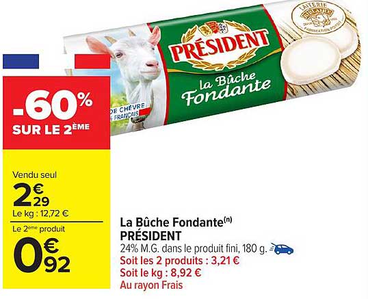 La Bûche Fondante(n) PRÉSIDENT