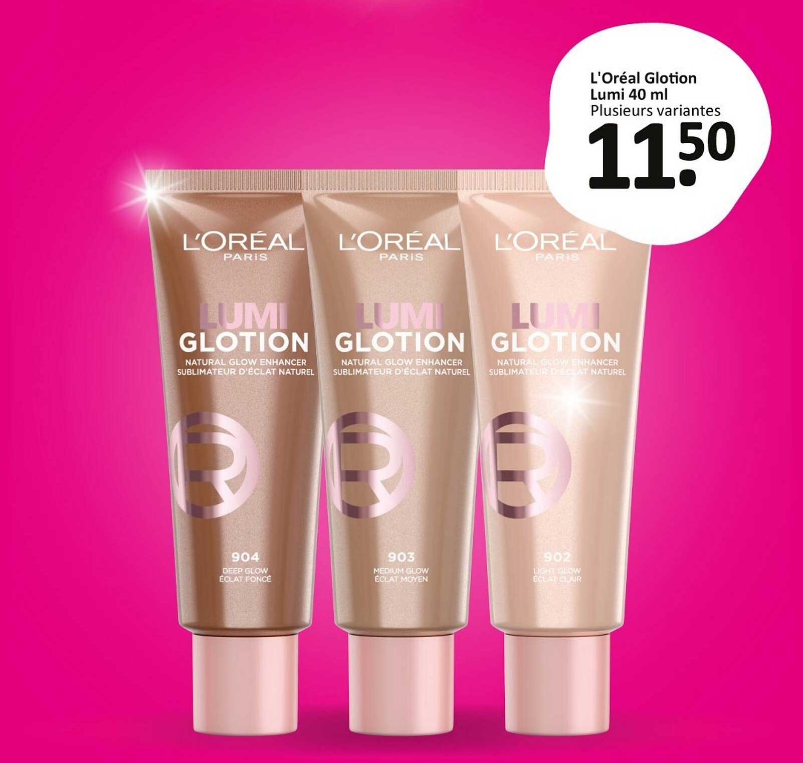 L'Oréal Glotion Lumi 40 ml Plusieurs variantes