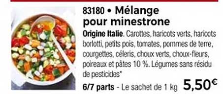 Mélange pour minestrone