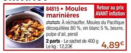Moules marinières