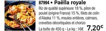 Paëlla royale