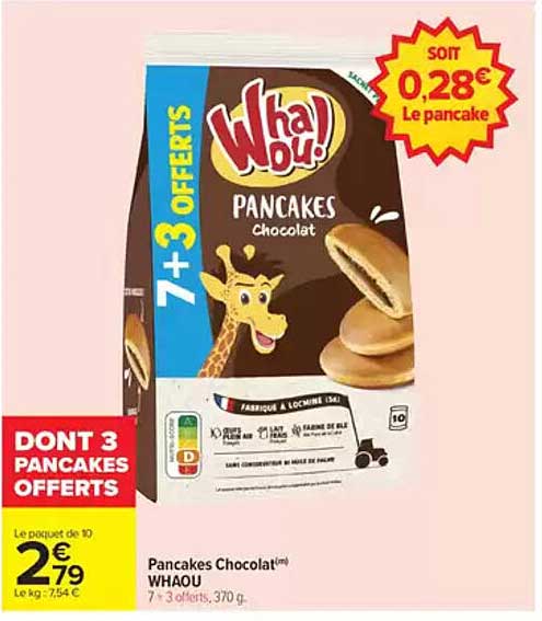 Pancakes Chocolat™ WHAOUL