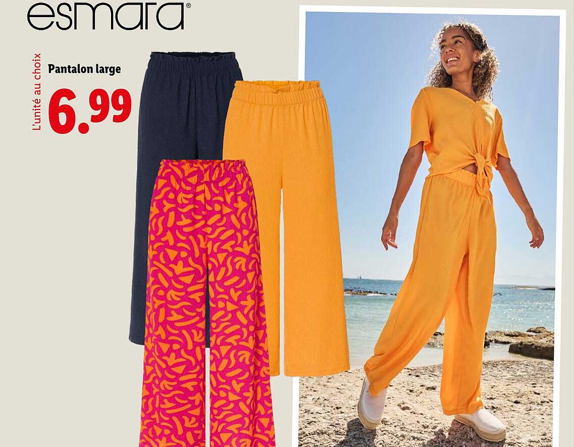 Pantalon large