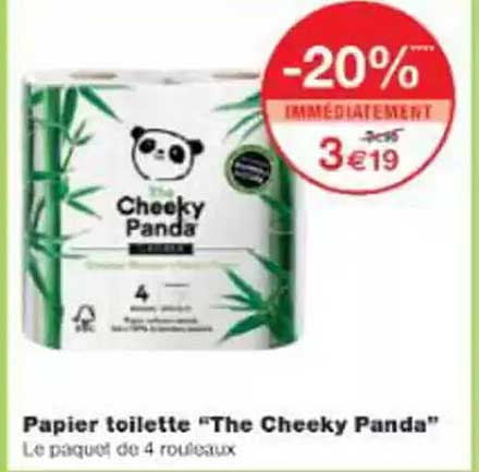 Papier toilette "The Cheeky Panda"