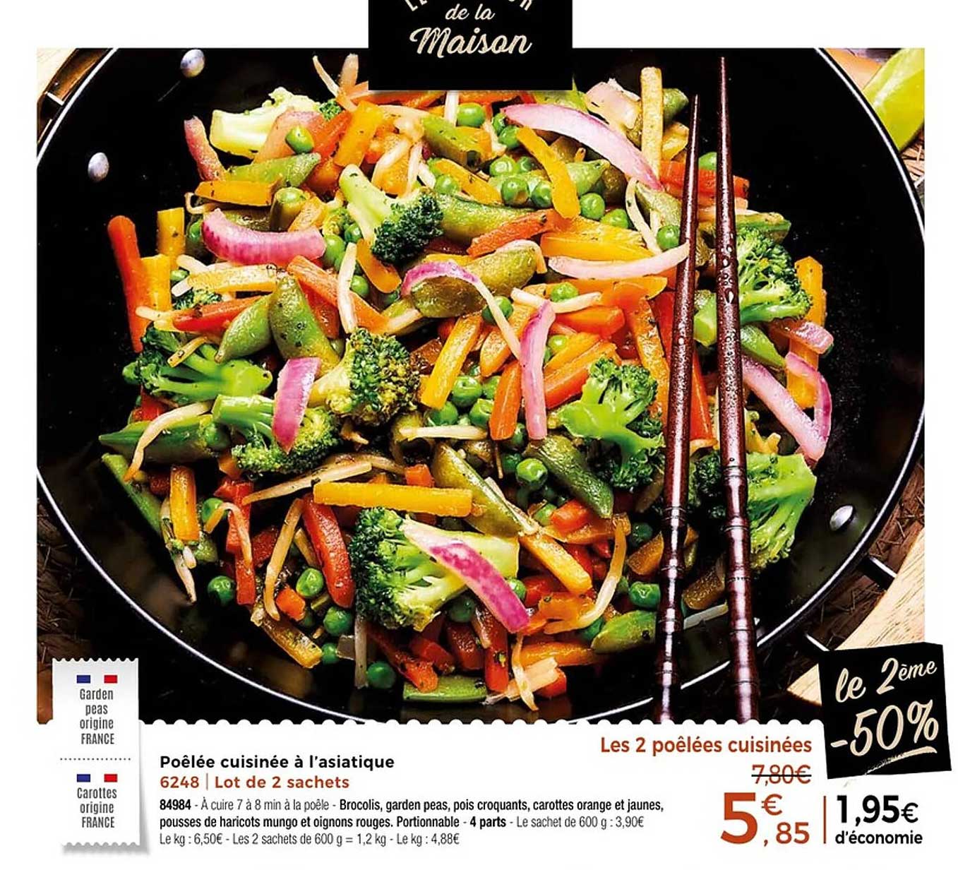 Poêlée cuisinée à l’asiatique