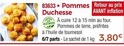 Pommes Duchesse
