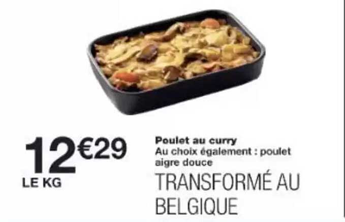 Poulet au curry