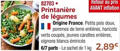 Printanière de légumes