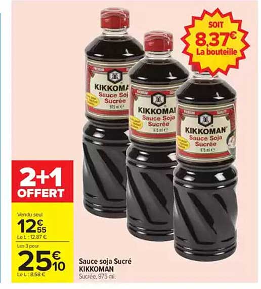 Sauce soja Sucrée KIKKOMAN