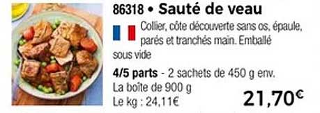 Sauté de veau