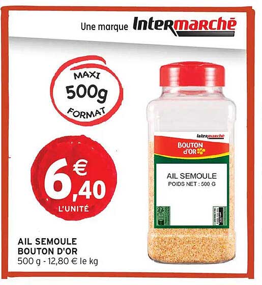 AIL SEMOULE BOUTON D’OR
