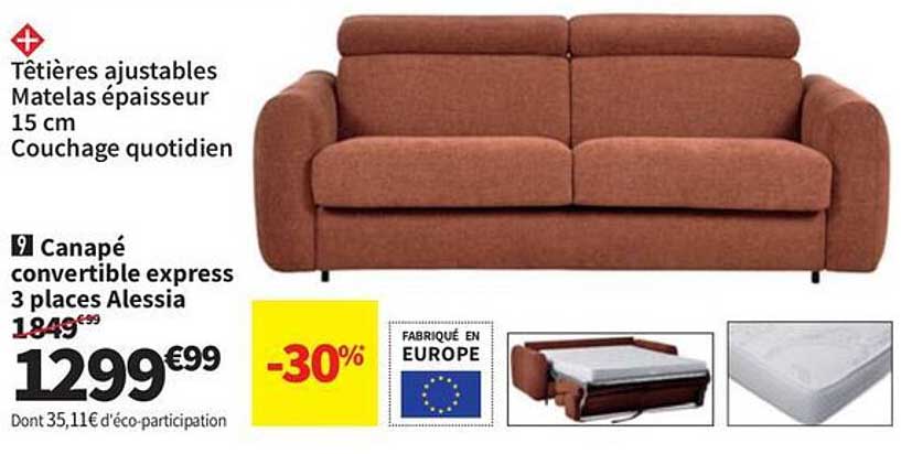 Sitemapcdatahttpsmodeinf Inetcomcanape Convertible Conforama 3 Places