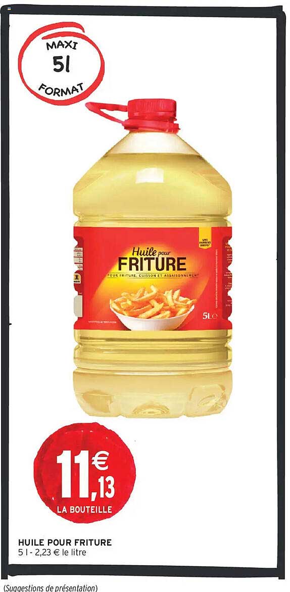 Promo Huile Pour Friture chez Intermarché - 123Catalogue.fr