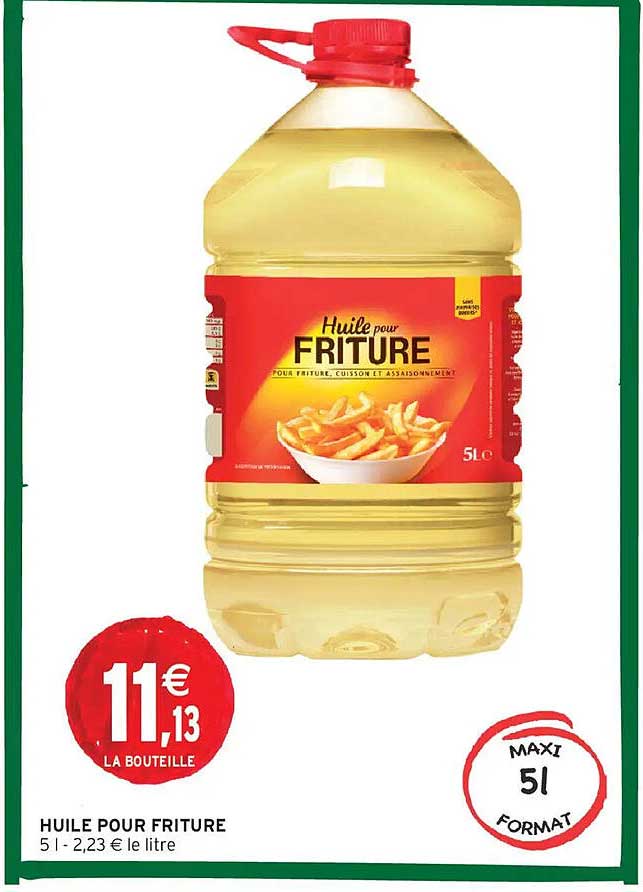HUILE POUR FRITURE