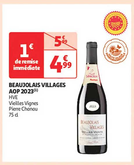 BEAUJOLAIS VILLAGES AOP 2023