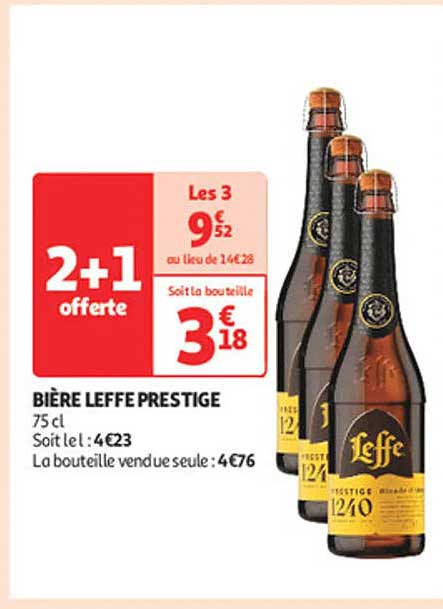 BIÈRE LEFFE PRESTIGE