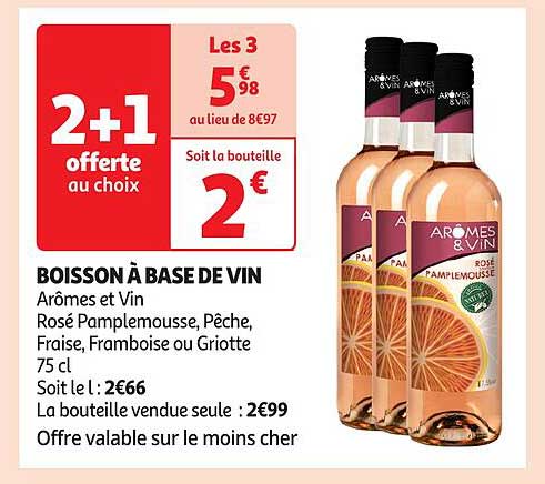 BOISSON À BASE DE VIN